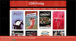 Desktop Screenshot of cdr-forlag.dk